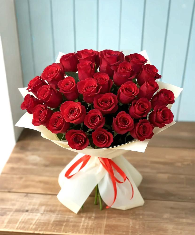 Букет 29 Красных роз в Лакинске