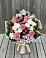 Букет цветов из: Альстромерии, Гвоздики, Розы и Хризантемы в Лакинске