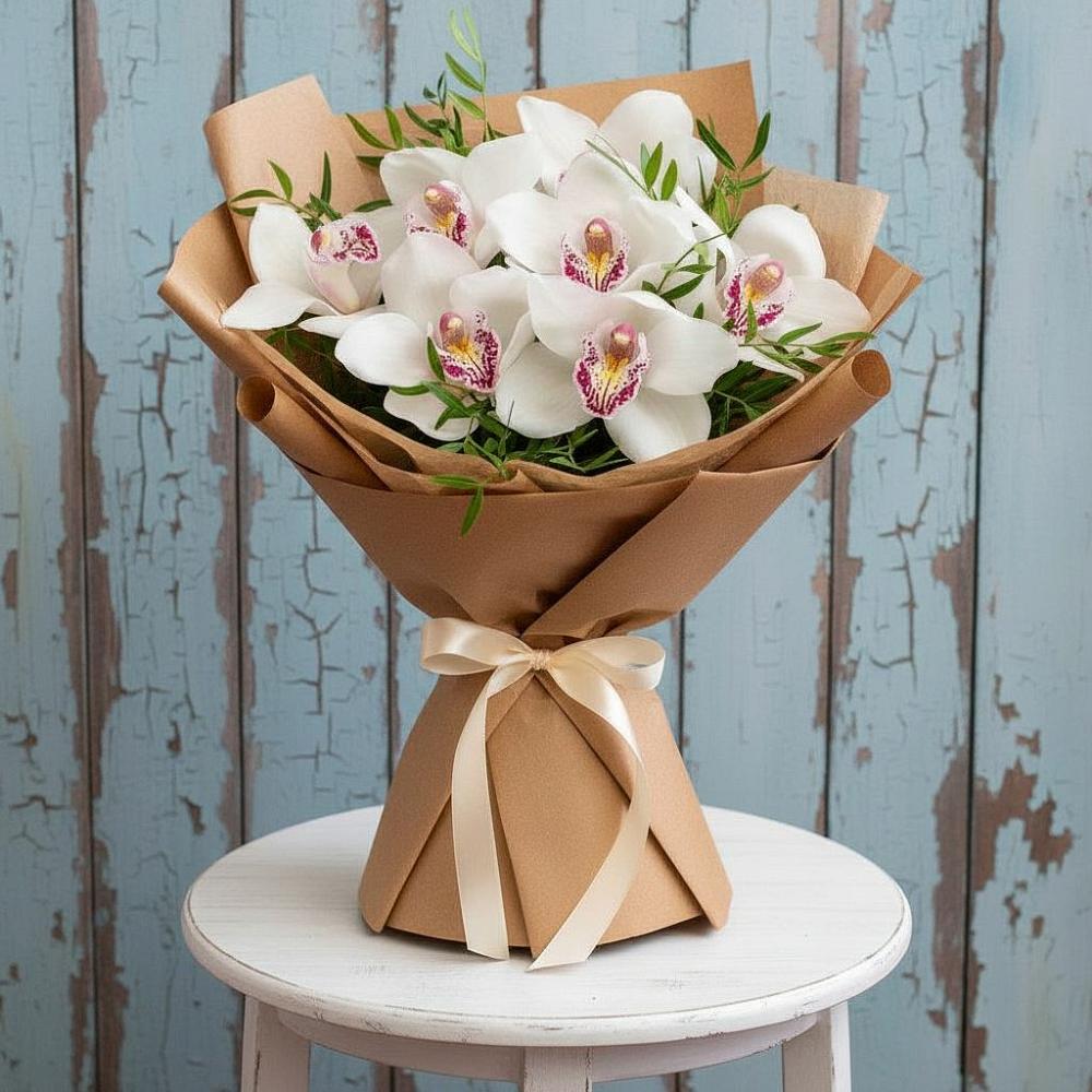 Букет цветов из: Орхидеи и Розы в Лакинске