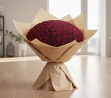 Букет 101 Красная роза в Лакинске