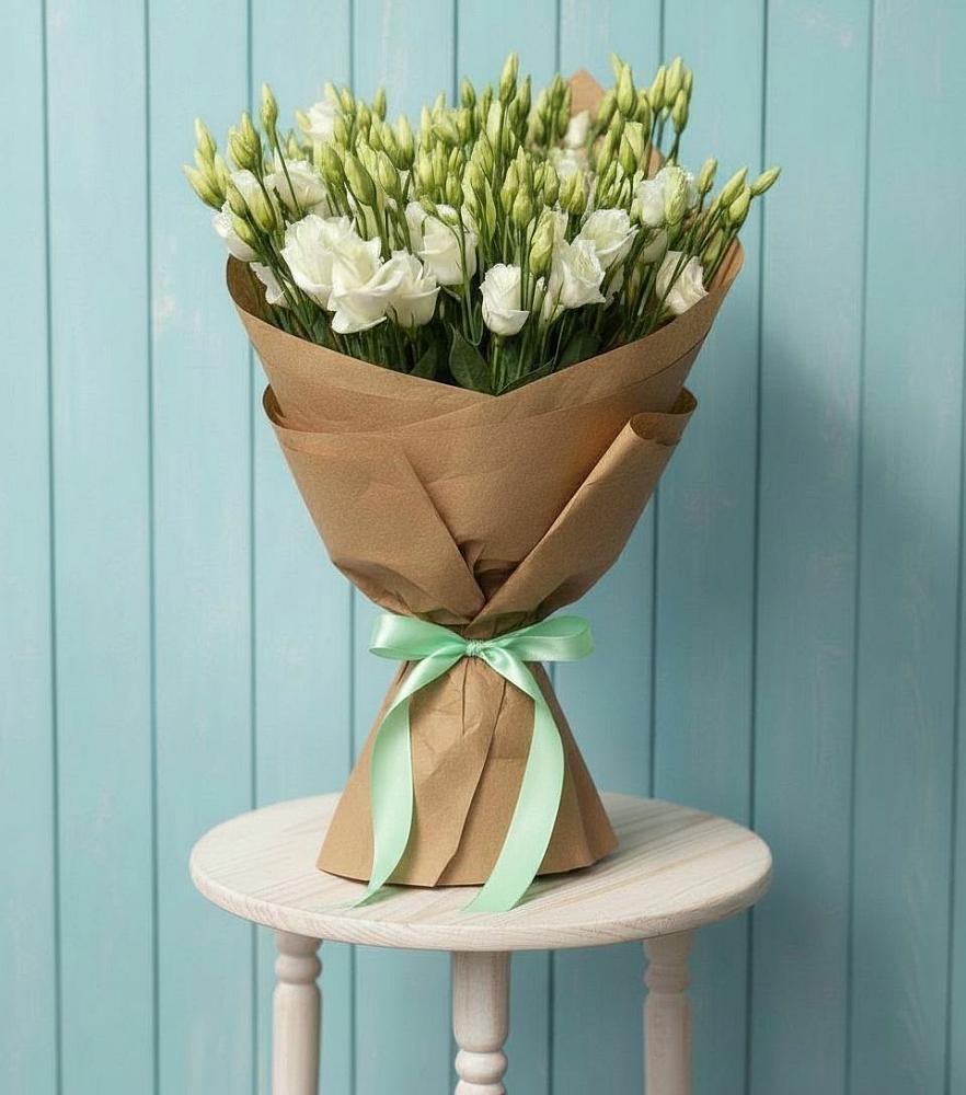 Букет цветов из: Лизиантусы в Лакинске