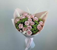 Букет цветов из:  Розы и Хризантемы #REPLACE_PRED# Лакинске