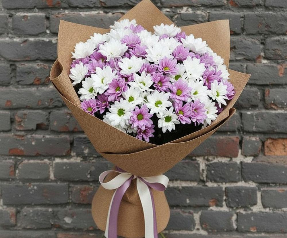 Букет цветов из: Хризантемы в Лакинске
