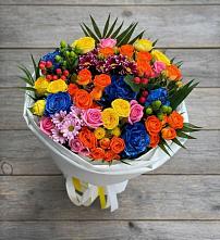 Букет цветов из:  Розы и Хризантемы в Лакинске