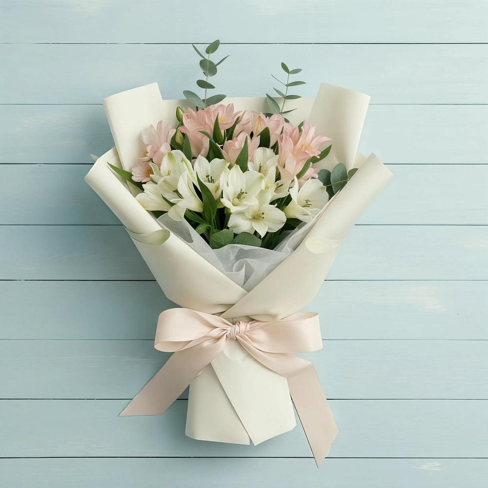 Букет цветов из: Альстромерии в Лакинске