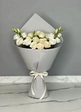 Букет цветов из:  Розы и Лизиантусы #REPLACE_PRED# Лакинске